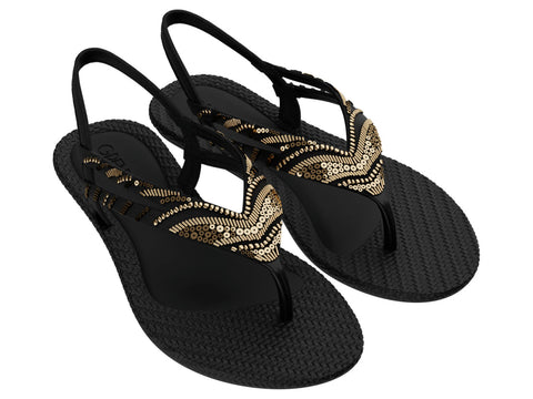 GRENDHA TODO DIA UNICA SAND AD-BLACK-118978BA165
