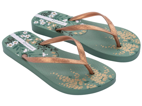 IPANEMA CLASSICA HAPPY XVI FEM-GREEN/GOLD/PINK-183714BI806